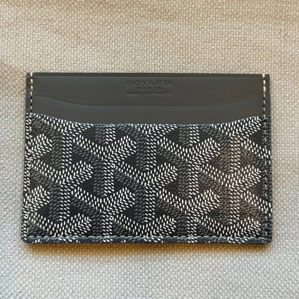 NWT🖤GOYARD🖤Goyardine Saint Sulpice Card Holder